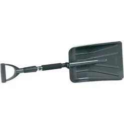 Subzero Auto Emergency Snow Shovel With 37 In. Extendable Handle, Blk