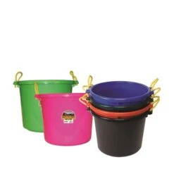 Duraflex Muck Bucket Tub 70 Qt. NEON GREEN