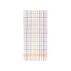 Wonder Kitchen Towel 100% Cotton Flat Woven Lintless White Ground