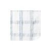 Value Basics Check Dish Cloth White Ground/Blue Mist Check
