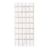 Café Check Kitchen Towel White Ground/Natural Check