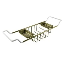 Bathtub Caddy Tray, Antique Brass
