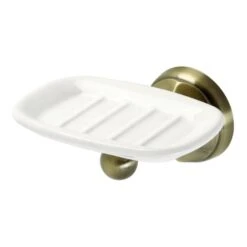 BA4815AB Wall Mount Soap Dish Holder, Antique Brass