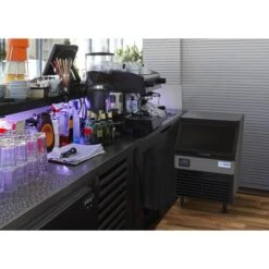 Undercounter Ice Maker Machine, 280 Lb. Full Cube Production, Air Cooled And Free Standing -Zoro Tools Shop Koolmore20Supply20Inc 238138xx48f816