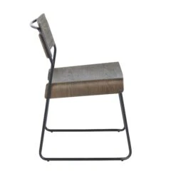 Dali Industrial Chair - Set Of 2 PR -Zoro Tools Shop LumiSource20LLC CHxxDALIxxBKE2xxxx3xxxx866196