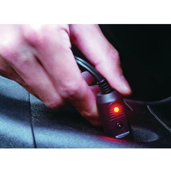 Comfy Cruise 12 Volt Heated Travel Blanket - Red Plaid 4 Comfy Cruise 12 Volt Heated Travel Blanket - Red Plaid - Image 4