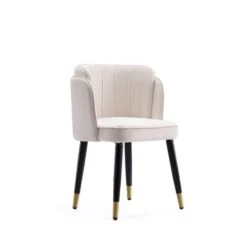 Zephyr Dining Chair In Cream