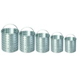 Boiling Baskets, Aluminum, 20 Qt., 24 Qt., 32 Qt., 40qt., 52qt.