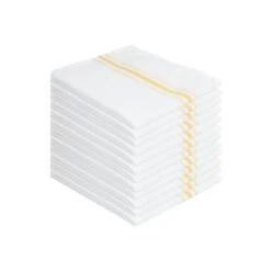 Bistro Napkins Gold , 12PK