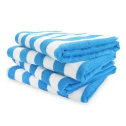 Towels 30 X 70 - Blue , 4PK