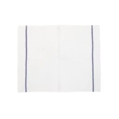 Ribbed Utility Bar Mop Towels Blue Stripe , 4PK