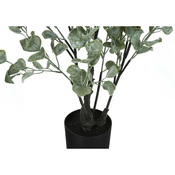 Monarch Specialties Artificial Plant, 35" Tall, Eucalyptus Tree, Indoor, Faux, Fake, Floor, Greenery, Potted, Decorative 3 Monarch Specialties Artificial Plant, 35" Tall, Eucalyptus Tree, Indoor, Faux, Fake, Floor, Greenery, Potted, Decorative - Image 3