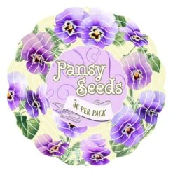 16" Pansy Seeds Wind Spinner