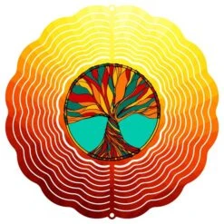 36" Tree Of Life Wind Spinner