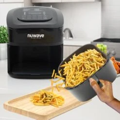 Brio 7.25 QT Air Fryer -Zoro Tools Shop Nuwave20LLC 7.25QTxxAirxxFryerxxxx4xxxx9e2d4c