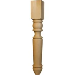 29 X 4 Portsmouth Dining Table Leg In Spanish Cedar