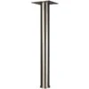 28 X 6 7/8 Hudson Dining Table Leg In Stainless Steel