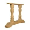 28 1/4 X 35 1/2 Transitional Trestle Base In Cherry PK