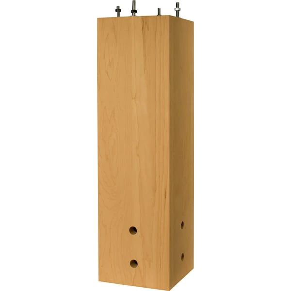 24 X 7 Mission Pedestal In Soft Maple 1 24 X 7 Mission Pedestal In Soft Maple