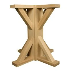 28 3/4 X 28 Journeyman Pedestal Base In Hard Maple