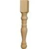 21 X 2 1/2 Colonial End Table Leg In Beech