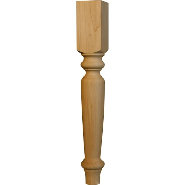 21 X 2 3/4 English Country End Table Leg In Alder 1 21 X 2 3/4 English Country End Table Leg In Alder