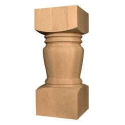 29 X 12 Large Pedestal In Soft Maple