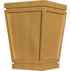 6 X 4 X 4 Tall Tapered Mission Bunfoot In Cherry