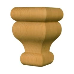 3 1/4 X 2 7/8 Square Brunswick In Knotty Pine