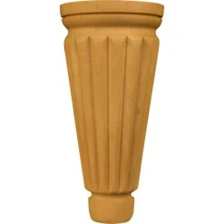 6 3/8 X 2 7/8 Dalton Sofa Foot In Hard Maple