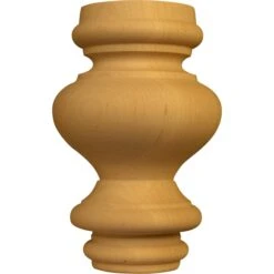 6 1/4 X 3 7/8 Athens Sofa Foot In Western Red Cedar