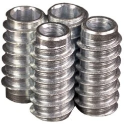 1 1/4 X 1/2" SOLD AS A SET OF FOUR~5/16 Threaded Insert In Hardware