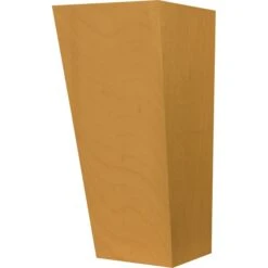 6 X 2 3/4 Two Sided Taper In Alder