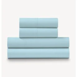 100% Cotton Percale 300TC 4-Piece Sheet Set - Aqua / Cal King 4-Piece Sheet Set -Zoro Tools Shop PG20Goods20LLC EJH300xxOSSxxAQxx2xxCRMxxd5685c