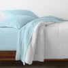100% Cotton Percale 300TC 4-Piece Sheet Set - Aqua / Cal King 4-Piece Sheet Set