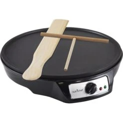 Electric Griddle And Crepe Maker