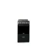 20" 4-Burner Electric Stove In Black