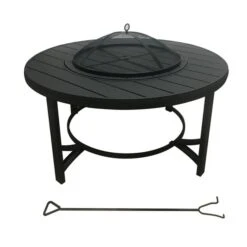 Fire Table Wood 36"D
