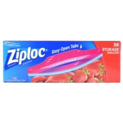 Bag Ziploc Ezopn Gal38Ct