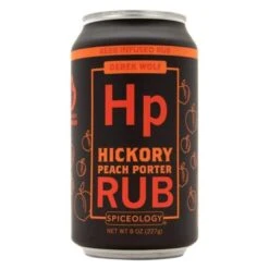 Bbq Rub Hcky Pch Ptr 8Oz