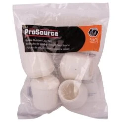 Tip Furniture Leg 5/8In White