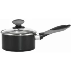 Sauce Pan N/Stk W Lid Alu 1 Qt