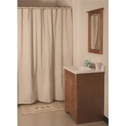 Shower Curtain Vinyl Bge 70X72