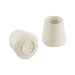 Tip Furniture Leg White 3/4In