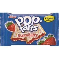 Pop-Tarts Frosted Toaster Pastry, Strawberry Flavor, 3.67 Oz