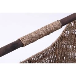 Vintiquewise Free Standing Magazine And Toilet Paper Holder Basket With Wooden Rod -Zoro Tools Shop Quickway20Imports20Inc 600113xx3650b7