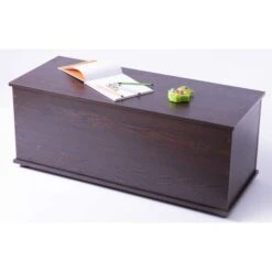 Wooden Storage Organizing Toy Box, Brown -Zoro Tools Shop Quickway20Imports20Inc 612153xxe28c7c