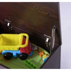 Wooden Storage Organizing Toy Box, Brown -Zoro Tools Shop Quickway20Imports20Inc 612155xx0b41a2