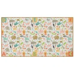 6 Ft. Social Distancing Colorful Kids Classroom Seating Area Rug, ABC Animal Design, 8 X 15 Ft XL -Zoro Tools Shop Quickway20Imports20Inc 698646xxa7b0cb