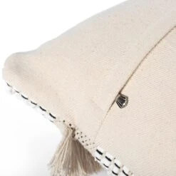 16 Boho Handwoven Cotton Throw Pillow With Tassels, Blue -Zoro Tools Shop Quickway20Imports20Inc 710764xxcf58df